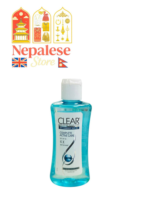 clear hair oil